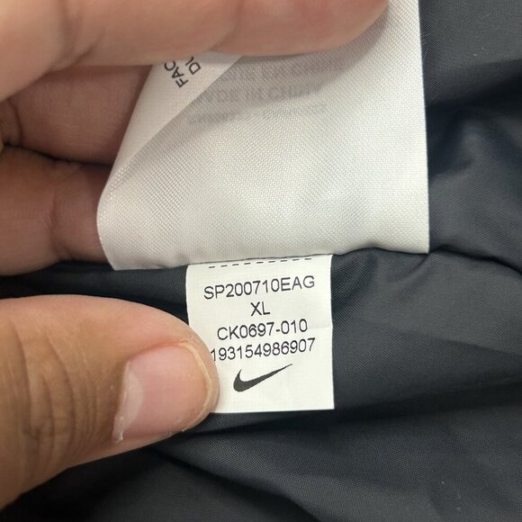 Nike Jacket Men XL Sportswear Tech Pack Synthetic Fill Black CK0697 Full Zip - Picture 13 of 16